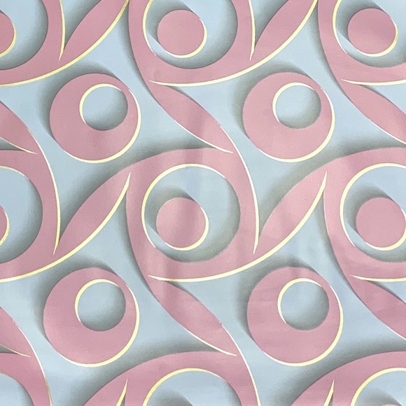 50 10X13 Pink Swirl Poly Mailers - Picture 4 of 6